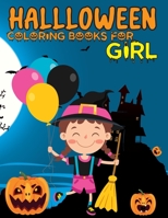 HALLOWEEN COLORING BOOK FOR GIRL: Spooky Cute Halloween Coloring Book GIRL B09DJ7MRCH Book Cover