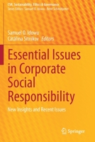 Essential Issues in Corporate Social Responsibility: New Insights and Recent Issues 3030392287 Book Cover