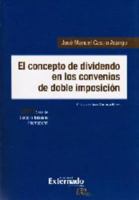 El Concepto de Dividendo en Los Convenios de Doble Imposici?n 958772447X Book Cover