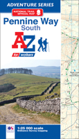 Pennine Way (South) A-Z Adventure Atlas 1782571620 Book Cover