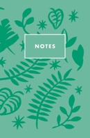 Notes: Mint Green Tropical Plants Palm Beach Paperback Journal / Diary / Notebook with 100 Lined, Cream-colored Pages for Writing Notes and ... Prime Floridian (Prime Floridian Notebooks) 1701174340 Book Cover