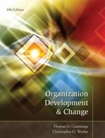 Organization Development and Change 0314012532 Book Cover