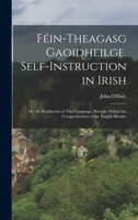 Féin-Theagasg Gaoidheilge. Self-Instruction in Irish: Or, the Rudiments of That Language, Brought Within the Comprehension of the English Reader 1019078197 Book Cover