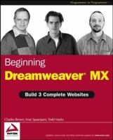 Beginning Dreamweaver MX 1861008201 Book Cover