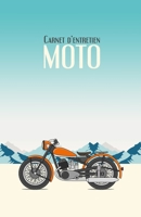 Carnet d'entretien Moto: Suivi d'entretien moto | Tous les constructeurs | 100 fiches d'entretien à remplir | moto orange 1703346726 Book Cover