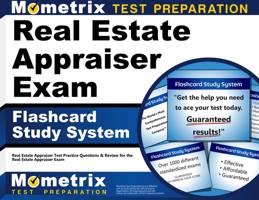 Real Estate Appraiser Exam Flashcard Study System: Real Estate Appraiser Test Practice Questions & Review for the Real Estate Appraiser Exam 1610728068 Book Cover