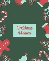 Christmas Planner: Sweet Holiday Organizer for Projects, Expenses and Budget, Meal and Grocery, Shopping, Party Plans, Order tracker, Schedule, Checklists, Memory Journal and more 1704064732 Book Cover