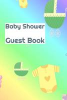 Baby Shower Guest Book: Baby Shower Party Planning 1080172122 Book Cover