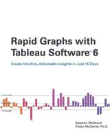 Rapid Graphs with Tableau Software 6: Create Intuitive, Actionable Insights in Just 15 Days 1460967631 Book Cover