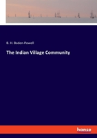 The Indian Village Community 935401190X Book Cover