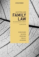 Australian Family Law: The Contemporary Context 0195574338 Book Cover