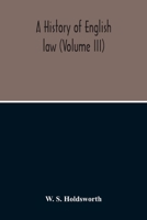 A History Of English Law 9354213545 Book Cover