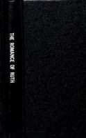 The romance of Ruth 0825427185 Book Cover