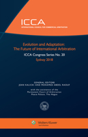Evolution and Adaptation : The Future of International Arbitration 9403520418 Book Cover