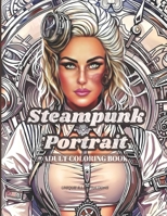 Steampunk Portrait: Steampunk Portrait Adult Coloring Book With 39 illustrations To colour B0CTYQHVY5 Book Cover