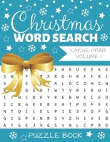 Christmas Word Search: Puzzle Book Large Print | 40 Christmas Puzzles & Xmas Activity Games (Edition/Volume 1) 167041390X Book Cover