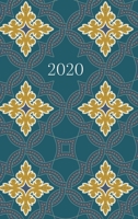 2020 Planner, 2 days per page, with Islamic Hijri dates, Deep Turquoise 0464509408 Book Cover