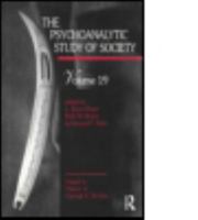 The Psychoanalytic Study of Society, V. 19: Essays in Honor of George A. De Vos 1138872490 Book Cover