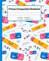 Primary Composition Notebook: Learn To Write and Tell Stories Plus BONUS Coloring Pages; New Handwriting Guide 1077107781 Book Cover