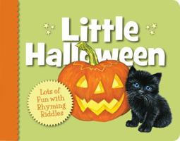Little Halloween: Lots of Fun with Rhyming Riddles 1585368857 Book Cover