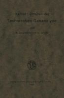 Kurzer Leitfaden Der Technischen Gasanalyse 3663031225 Book Cover