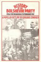 History of the Bolshevik Party 0902030442 Book Cover