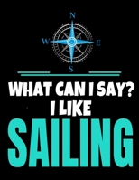 What Can I Say I Like Sailing: Daily Planner 2020: Gift For Sailor And Sailing Lovers 1673877206 Book Cover