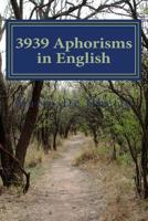 3939 Aphorisms in English 1537672002 Book Cover