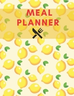 Meal Planner: Plan your diet/Perfect Gift / Notebook / Journal/Track And Plan Your Meals Weekly (55 Week Food Planner / Diary / Log / Journal / Calendar) 1675522235 Book Cover