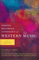 Norton Recorded Anthology of Western Music B00A2MR1GM Book Cover