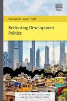 Rethinking Development Politics 1800882688 Book Cover