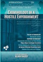 Criminology in a Hostile Environment 1935907387 Book Cover