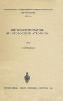 Die Begleitmyopathie Bei Neurogenen Atrophien 3540036210 Book Cover