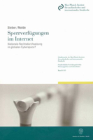 Sperrverfugungen Im Internet: Nationale Rechtsdurchsetzung Im Globalen Cyberspace? 3428128818 Book Cover