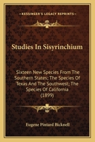 Studies In Sisyrinchium 101258934X Book Cover