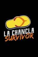La Chancla Survivor: Funny Spanish Latin Lined Notebook Journal Diary 6x9 1673566901 Book Cover