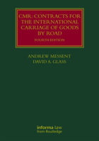 CMR: Contracts for the International Carriage of Goods by Road 0367736039 Book Cover