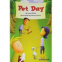 Pet Day (Harcourt Fluent Reader) 0153230134 Book Cover