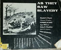 As They Saw Slavery 0882756249 Book Cover