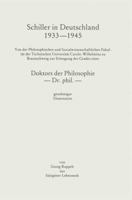 Schiller in Deutschland 1933–1945 3476999386 Book Cover