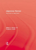 Japanese Names and How To Read Them 0710311028 Book Cover