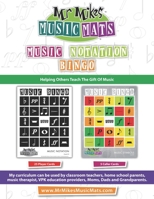 Music Notation Bingo: MrMikesMusicMats 1087416450 Book Cover
