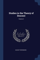 Studies in the Theory of Descent; Volume 2 1021724726 Book Cover