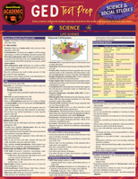 GED Test Prep - Science  Social Studies: a QuickStudy Laminated Reference Guide 1423240367 Book Cover