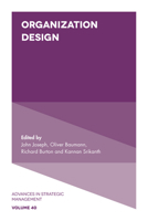Organization Design 1787563308 Book Cover