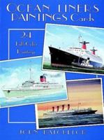 Ocean Liners Paintings Cards (Card Books) 0486297640 Book Cover