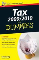 Tax For Dummies (For Dummies) 0470743247 Book Cover