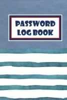 Password Log Book: Logbook To Protect Usernames, Internet Websites and Passwords Kraft And Water Color Cover (Vol.) 1698492782 Book Cover