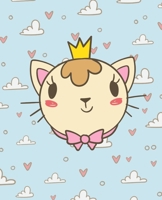 KITTEN Composition Notebook: 7.5 X 9.25 Primary Ruled 110 pages book for girls, kids, school, students and teachers 1088998607 Book Cover