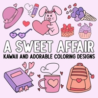 A Sweet Affair: Kawaii and Adorable Coloring Designs B0DQJR697C Book Cover